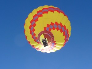 cost hot air balloon ride