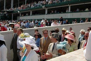 Kentucky Derby People Crowd